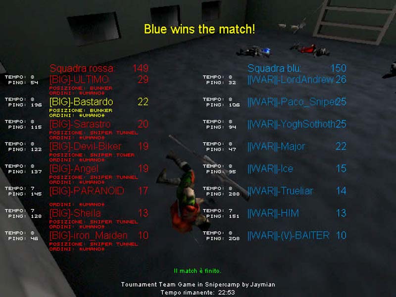 BIG vs WAR-1